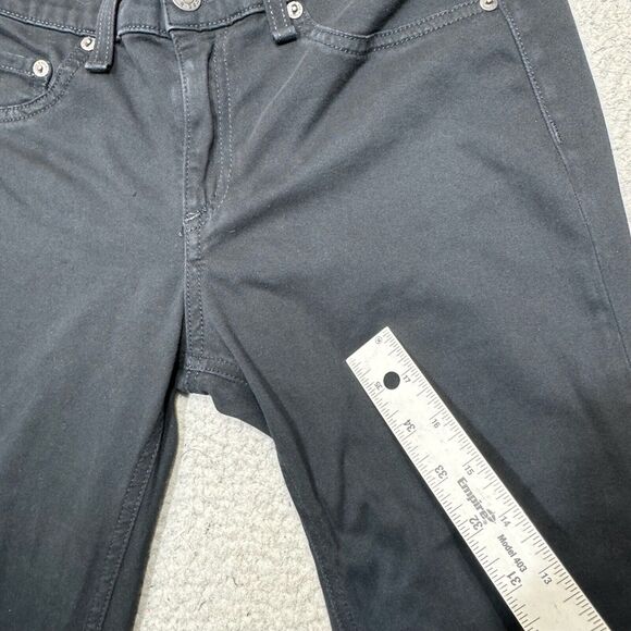 Rag & Bone Jeans Women 28x30 Black Mid Plush Skinny Stretch Twill Legging Casual - Picture 8 of 16
